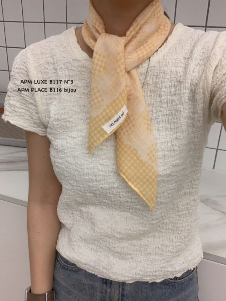 N3東大門代購女裝新款職業推薦25春夏時尚休閑真品圍巾披肩N3圍巾/披肩