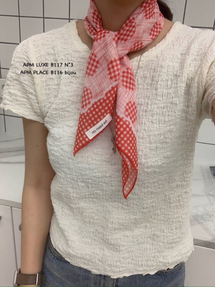 N3東大門代購女裝新款職業推薦25春夏時尚休閑真品圍巾披肩N3圍巾/披肩