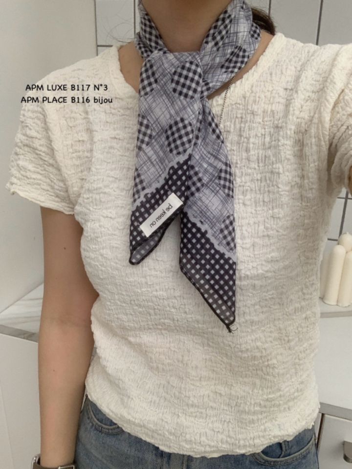 N3東大門代購女裝新款職業推薦25春夏時尚休閑真品圍巾披肩N3圍巾/披肩