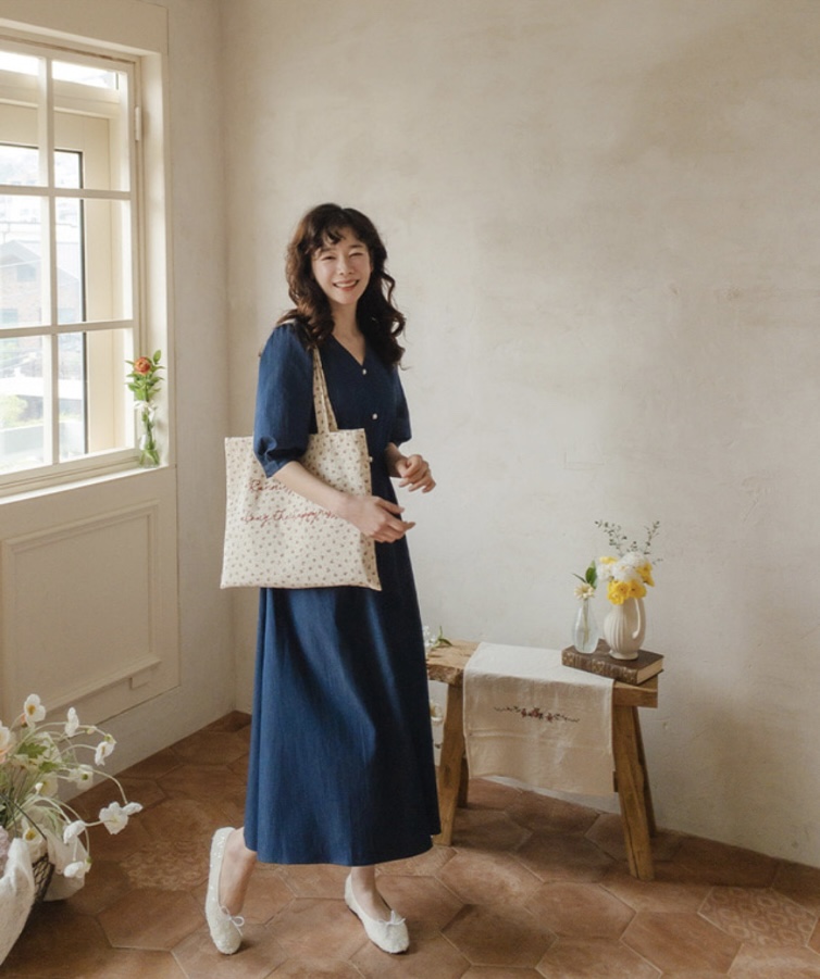 FRILL-T韓國代購女士新款推薦25春夏人氣熱賣職業休閑連衣裙FRILL-T連衣裙