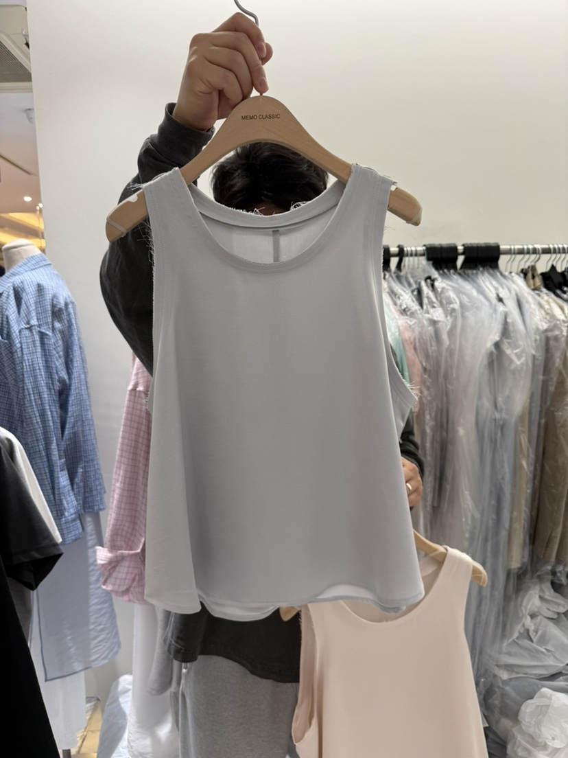 MEMO CLASSIC東大門代購女裝新品職業時尚熱賣25春夏吊帶背心MEMO CLASSIC吊帶/背心圖色2