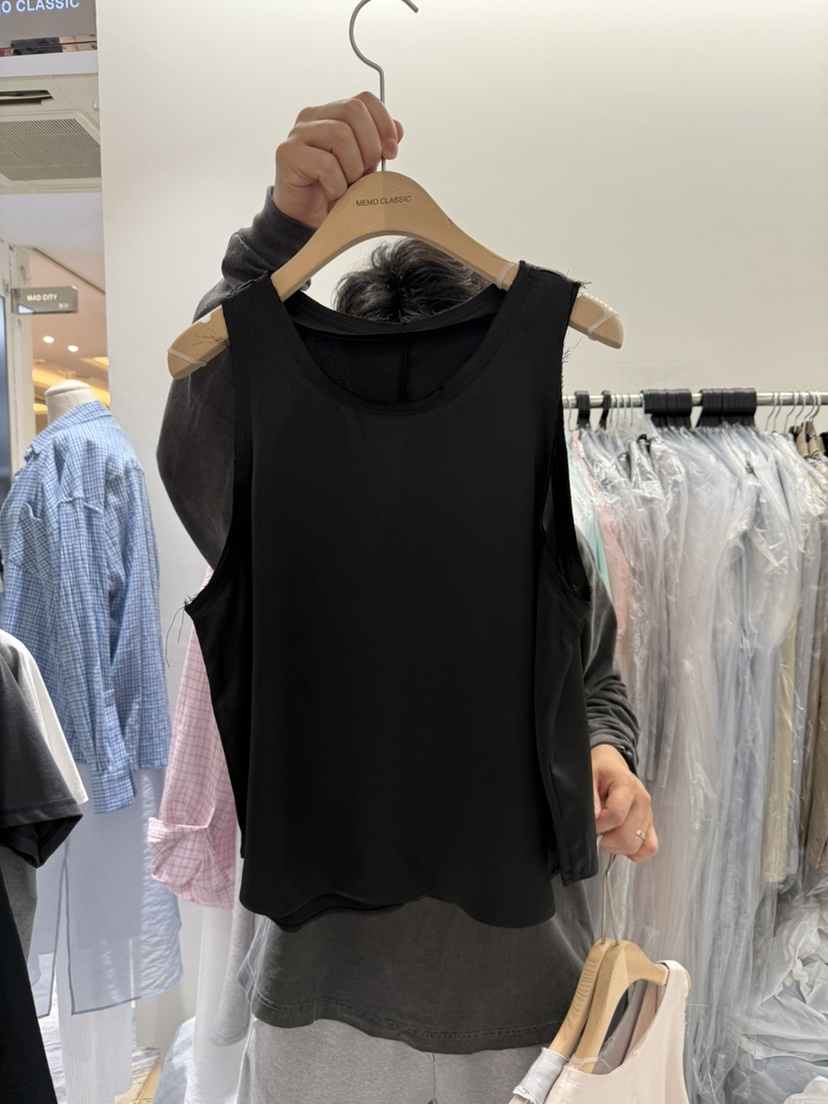MEMO CLASSIC東大門代購女裝新品職業時尚熱賣25春夏吊帶背心MEMO CLASSIC吊帶/背心圖色3