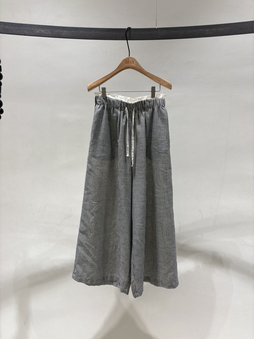 OHAO韓國代購女士新品真品時尚25春夏人氣休閑推薦職業休閑褲OHAO/HA MONG休閑褲圖色1