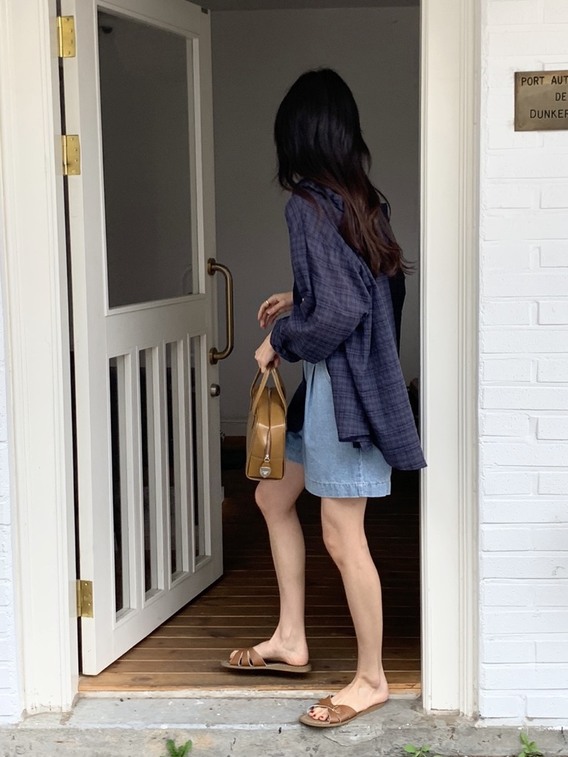 WOOD韓國代購女裝新款真品熱賣人氣推薦時尚襯衫蕾絲衫兜帽WOOD襯衫/蕾絲衫