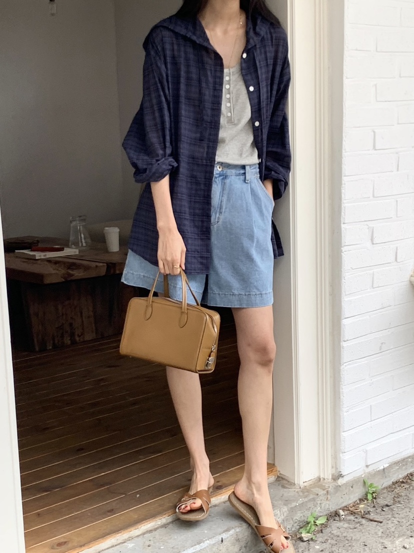 WOOD韓國代購女裝新款真品熱賣人氣推薦時尚襯衫蕾絲衫兜帽WOOD襯衫/蕾絲衫