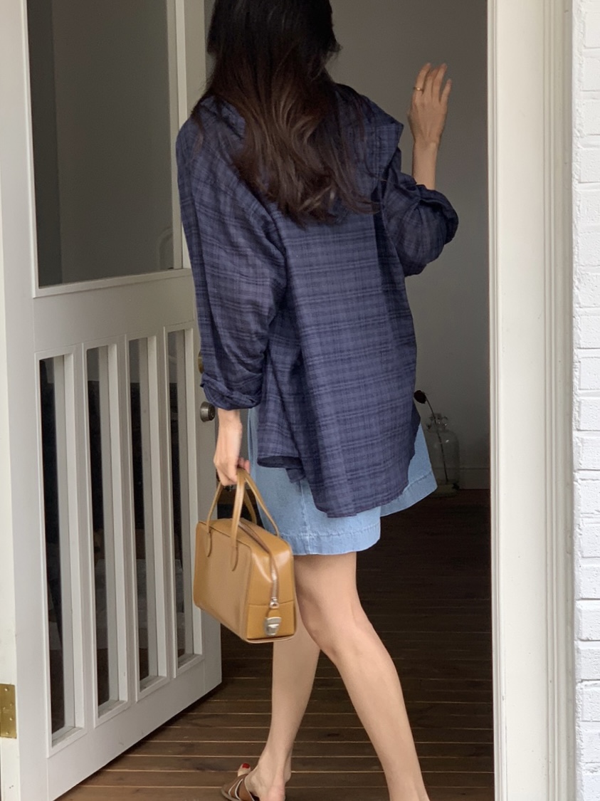 WOOD韓國代購女裝新款真品熱賣人氣推薦時尚襯衫蕾絲衫兜帽WOOD襯衫/蕾絲衫