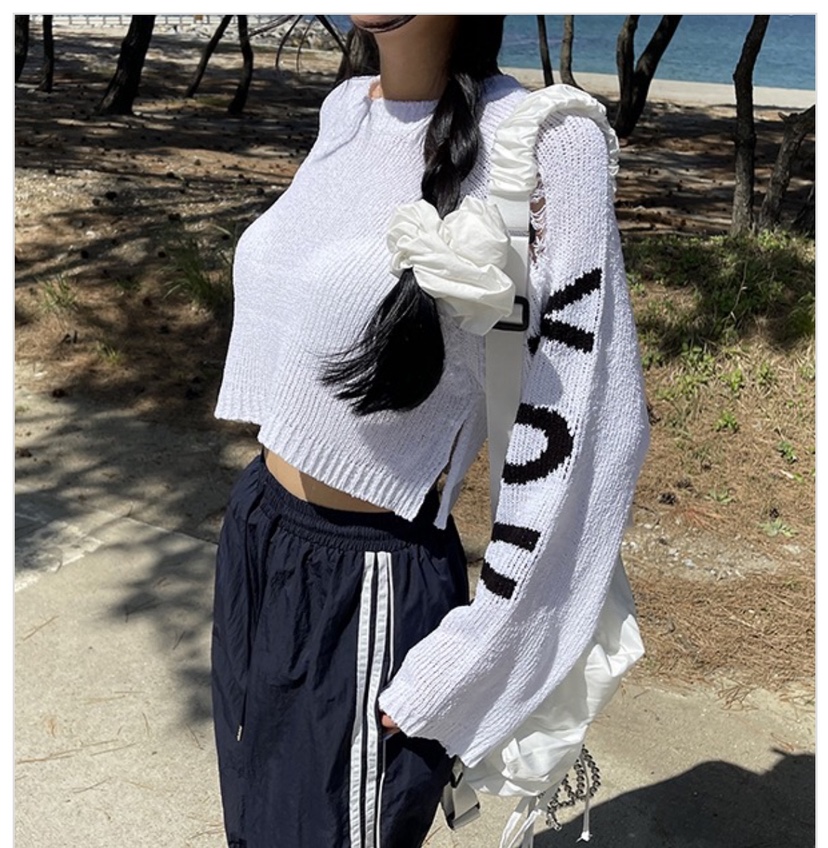 UNA/THE MAY韓國代購女士新款時尚人氣熱賣職業休閑針織衫THEMAY/UNA針織衫圖色3