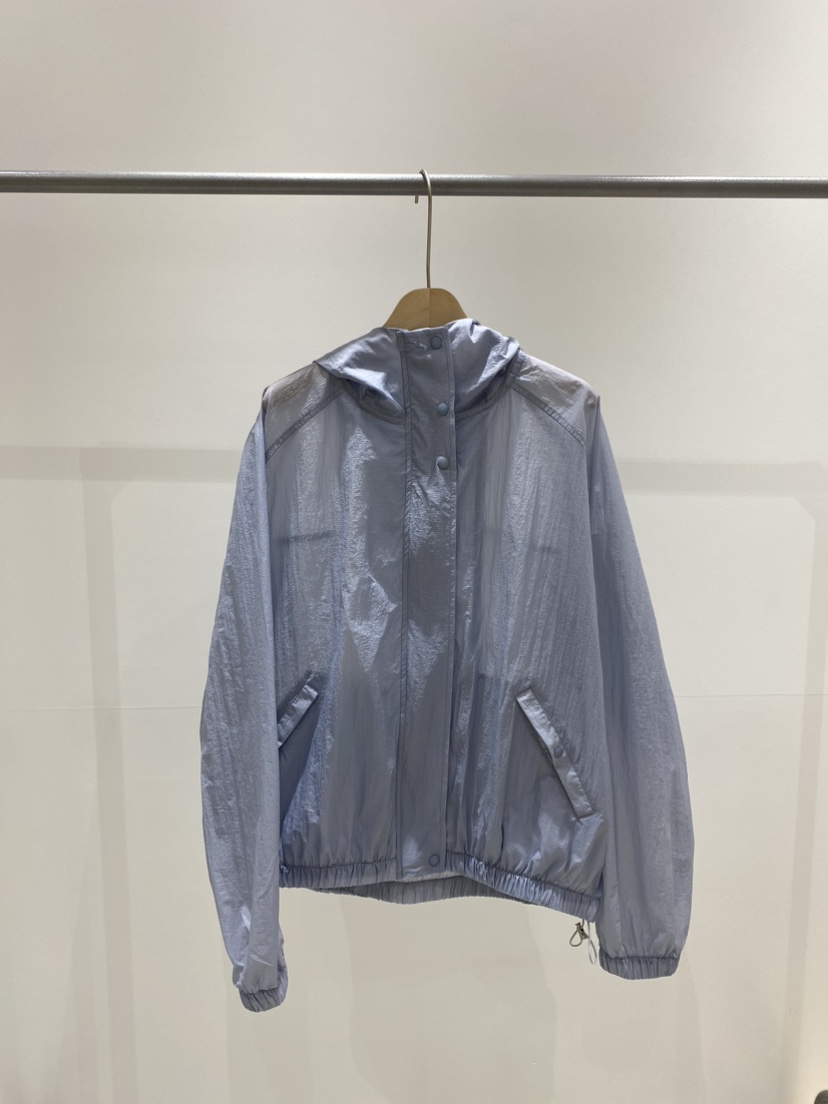 NOPROBLEM東大門代購女士新品休閑時尚25春夏推薦熱賣夾克連帽NOPROBLEM夾克圖色2