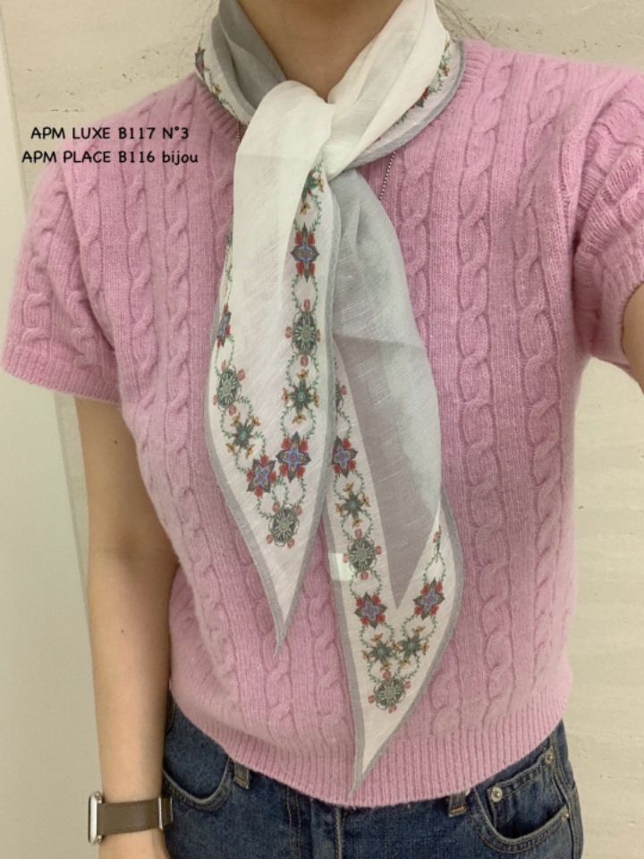 N3韓國直郵女士新品時尚真品休閑職業熱賣人氣圍巾披肩亞麻N3圍巾/披肩