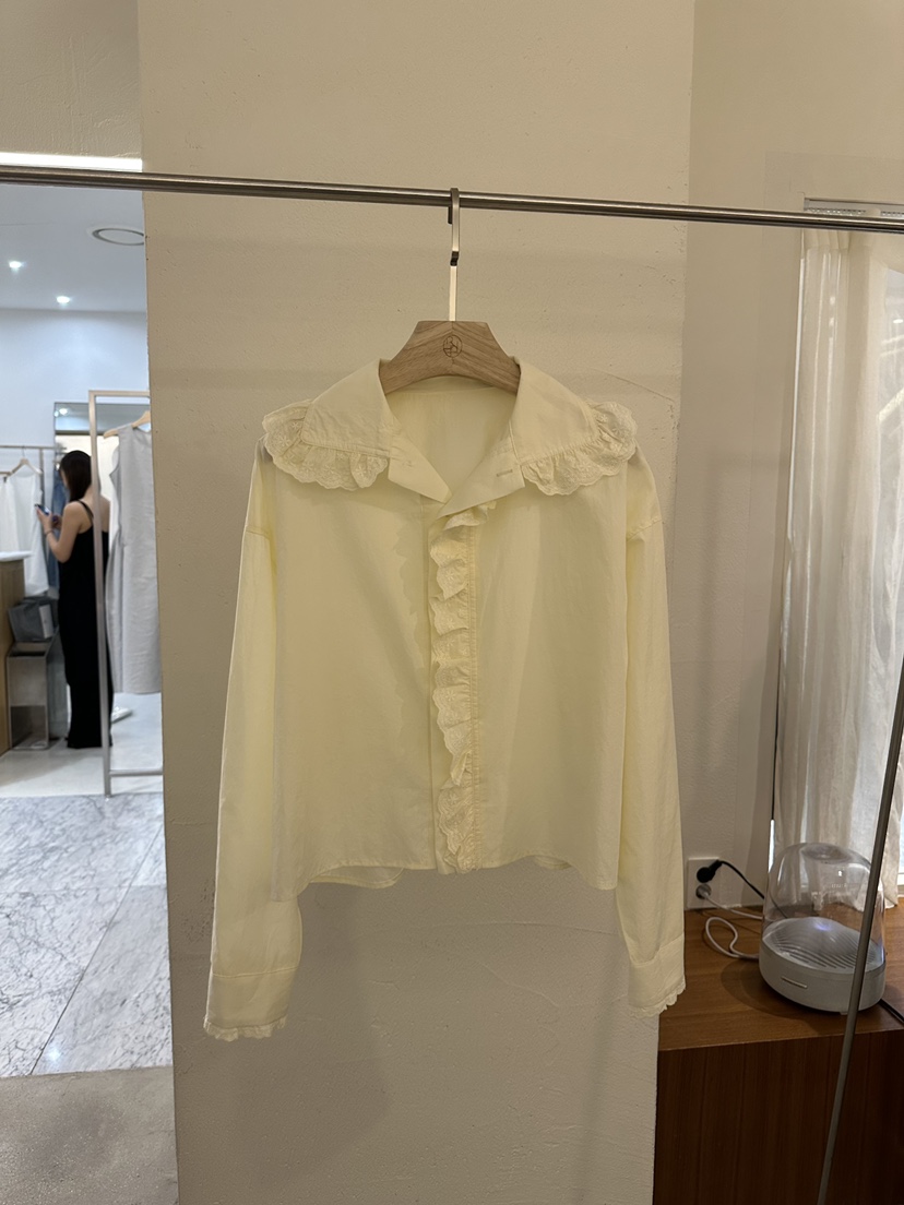 BPLAN韓國直郵女裝新品真品推薦熱賣休閑職業時尚襯衫蕾絲衫BPLAN襯衫/蕾絲衫