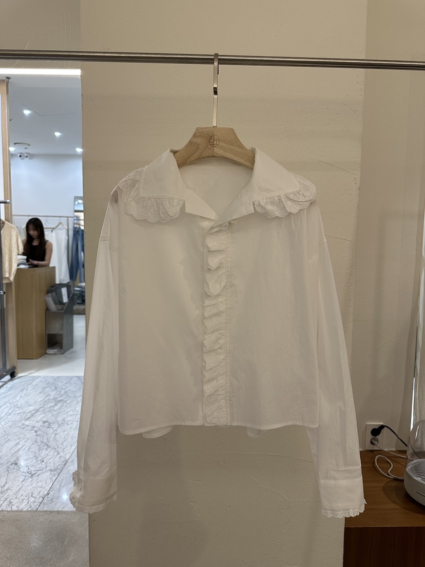 BPLAN韓國直郵女裝新品真品推薦熱賣休閑職業時尚襯衫蕾絲衫BPLAN襯衫/蕾絲衫圖色2