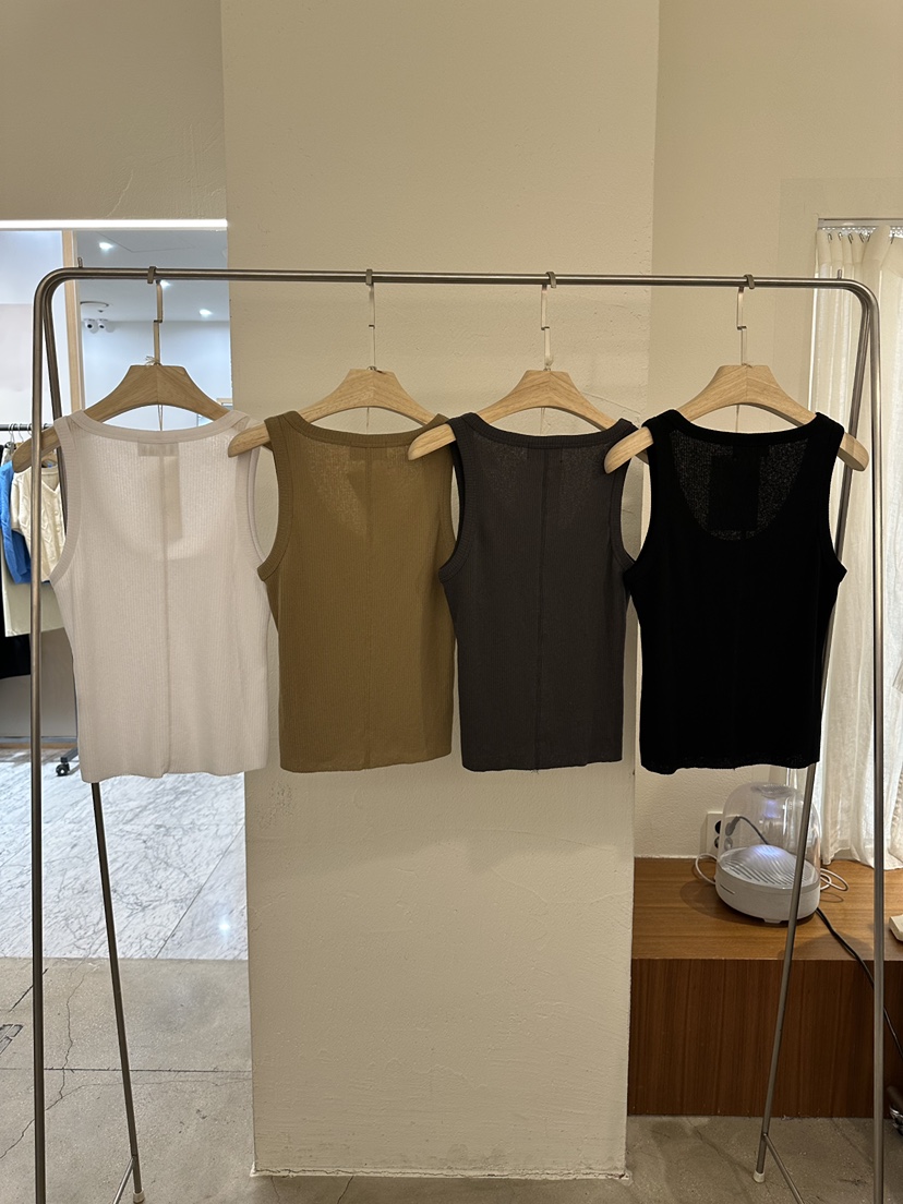 BPLAN韓國代購女裝新款休閑人氣推薦時尚職業真品25春夏吊帶背心BPLAN吊帶/背心