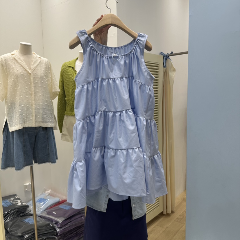 FURE東大門實拍女士新品熱賣人氣時尚職業真品休閑25春夏連衣裙FURE連衣裙