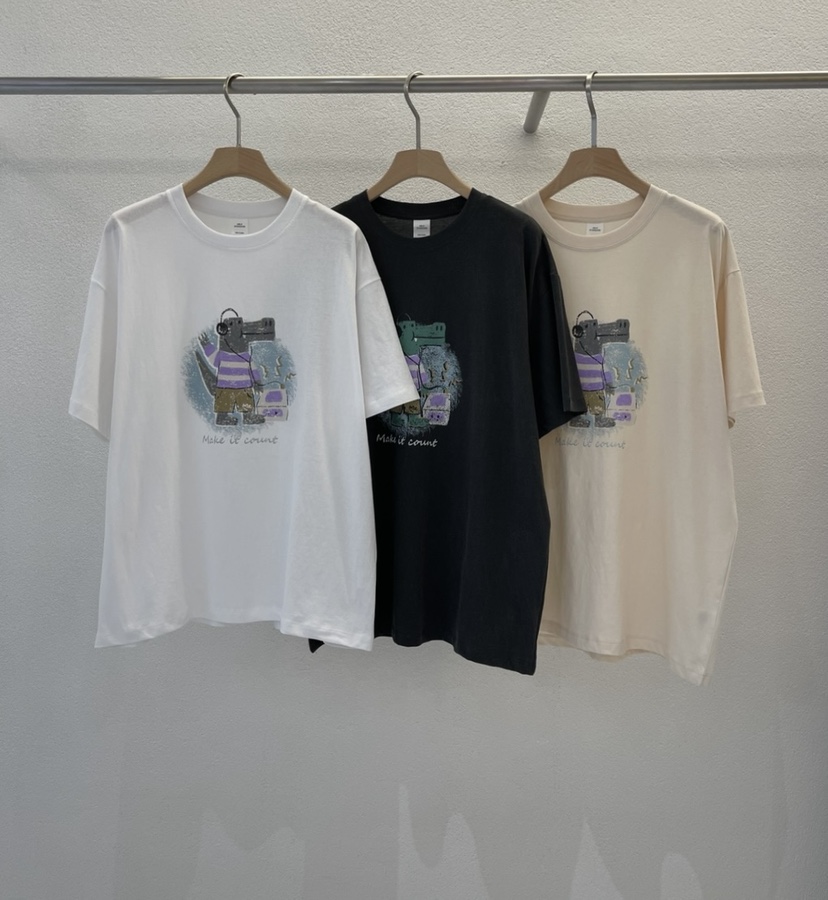 ABLERING韓國直郵女裝新品休閑推薦熱賣職業人氣25春夏真品T恤ABLE STANDARD/ABLERINGT恤