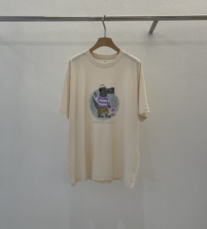 ABLERING韓國直郵女裝新品休閑推薦熱賣職業人氣25春夏真品T恤ABLE STANDARD/ABLERINGT恤圖色3