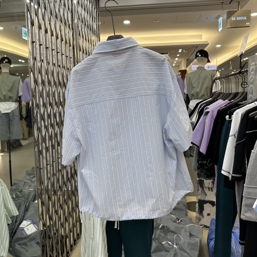 5K東大門實拍女士新款休閑25春夏時尚真品推薦人氣襯衫蕾絲衫5K襯衫/蕾絲衫