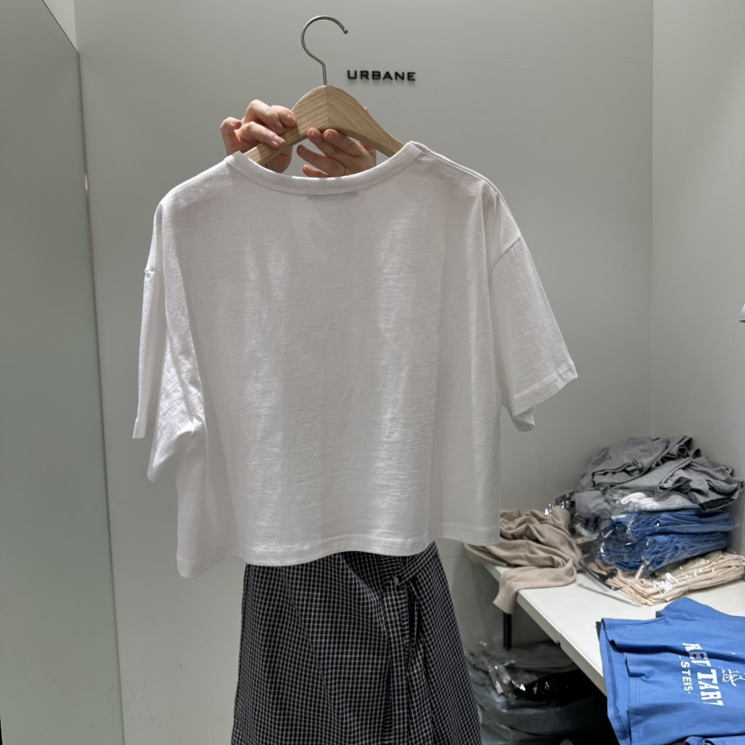 URBANE-P東大門實拍女士新品時尚休閑人氣真品推薦25春夏T恤URBANE-PT恤