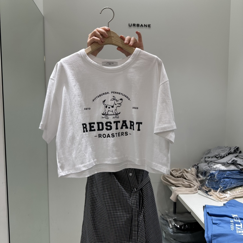 URBANE-P東大門實拍女士新品時尚休閑人氣真品推薦25春夏T恤URBANE-PT恤