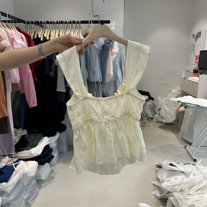 BREAD東大門代購女裝新品職業熱賣人氣推薦時尚吊帶背心蕾絲BREAD吊帶/背心