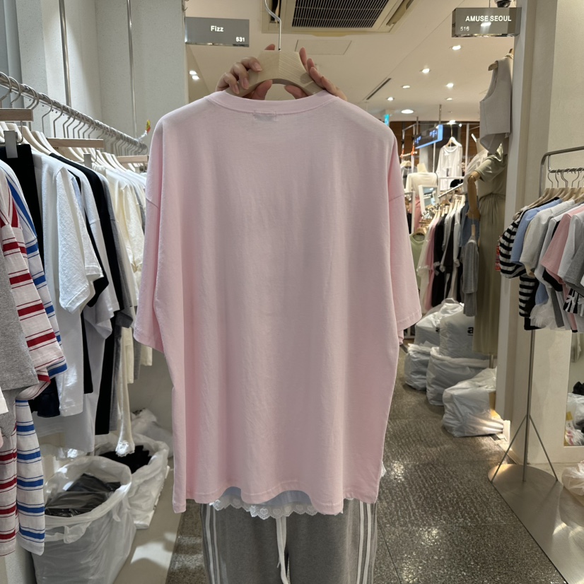 FIZZ韓國直郵女士新品時尚真品人氣職業休閑熱賣推薦25春夏T恤FIZZT恤