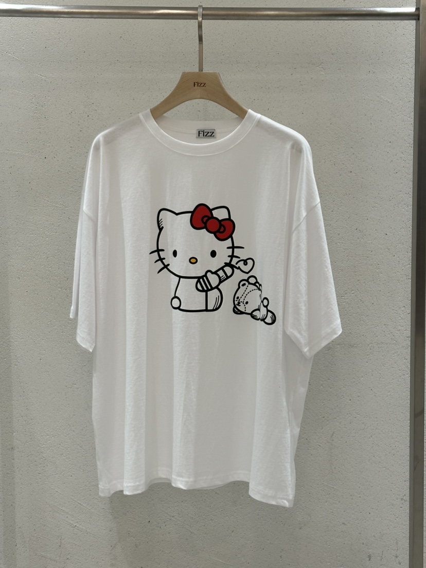 FIZZ韓國直郵女士新品時尚真品人氣職業休閑熱賣推薦25春夏T恤FIZZT恤