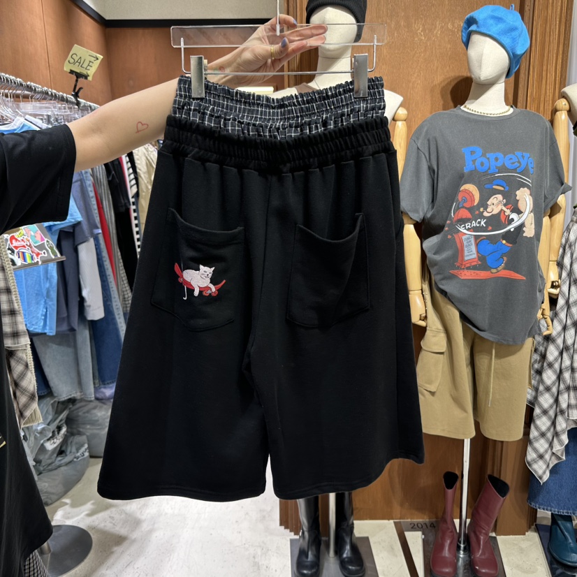 AMOUR東大門直郵女裝新品25春夏人氣休閑時尚熱賣真品職業短褲AMOUR短褲