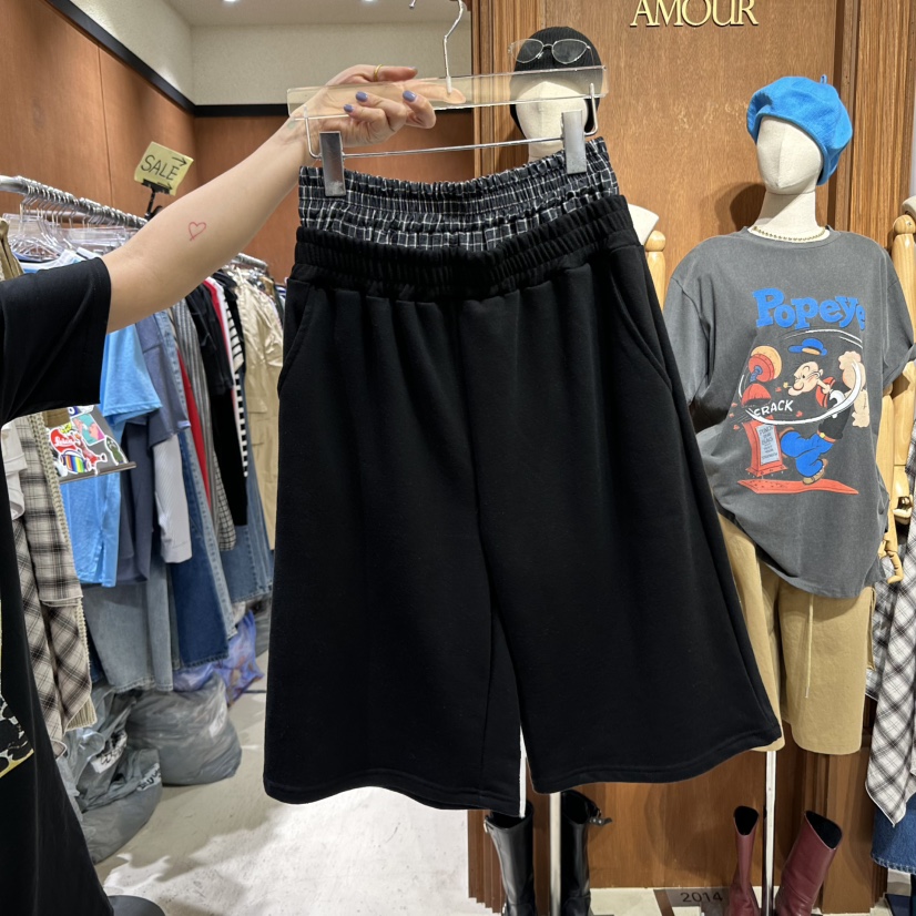 AMOUR東大門直郵女裝新品25春夏人氣休閑時尚熱賣真品職業短褲AMOUR短褲圖色2