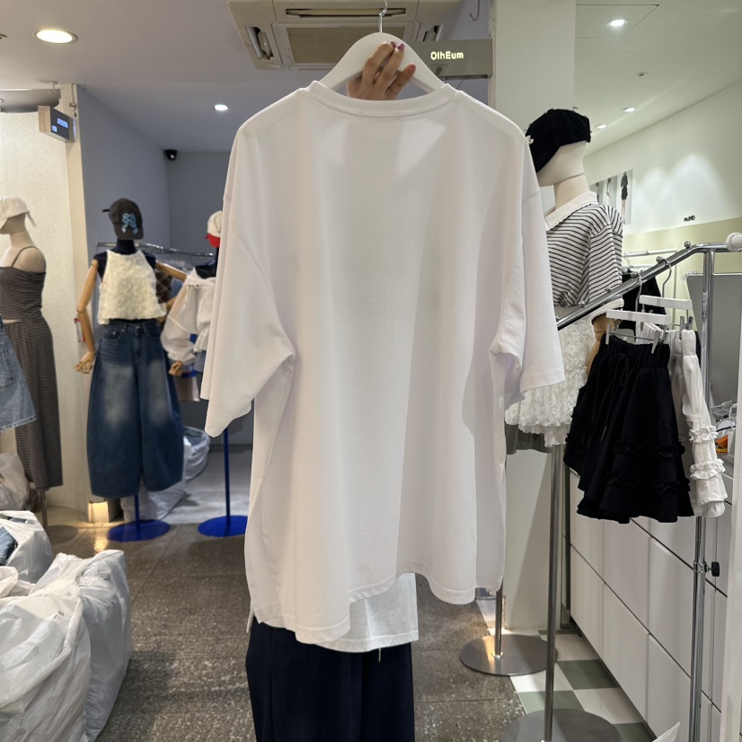 OREUM韓國代購女裝新品休閑熱賣真品時尚人氣推薦職業25春夏T恤OihEumT恤