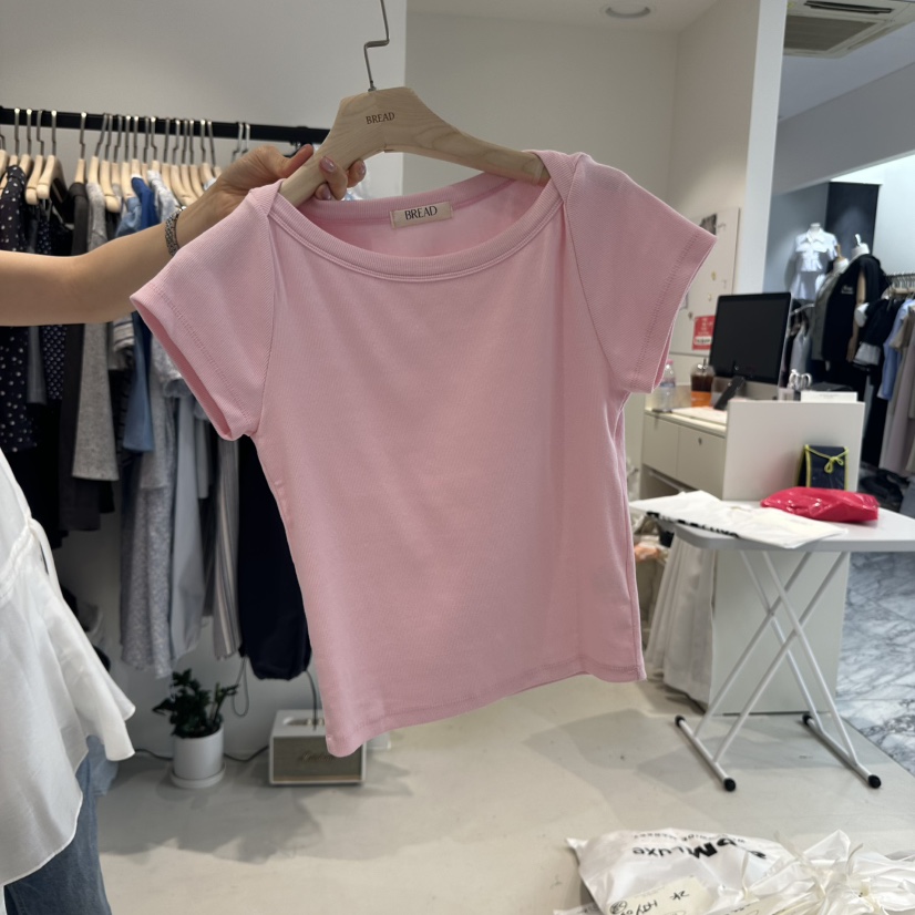 BREAD韓國直郵女裝新款熱賣真品推薦25春夏職業時尚休閑T恤BREADT恤圖色4
