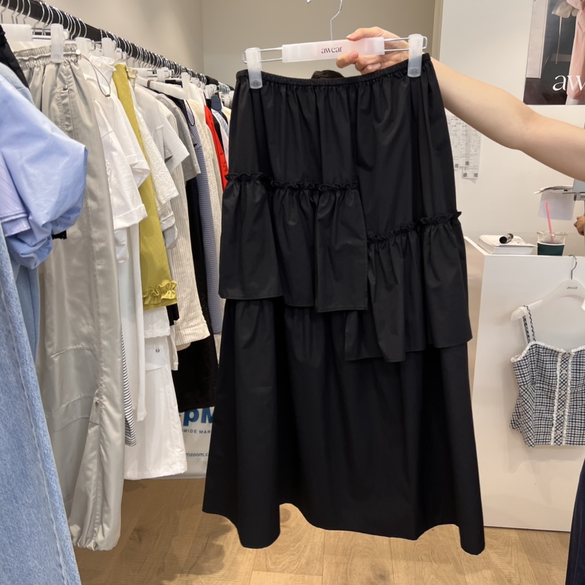 RUMIRU/AWEAR東大門實拍女裝新款時尚真品25春夏半身裙中短裙awear/RUMIRU半身裙/中短裙圖色2