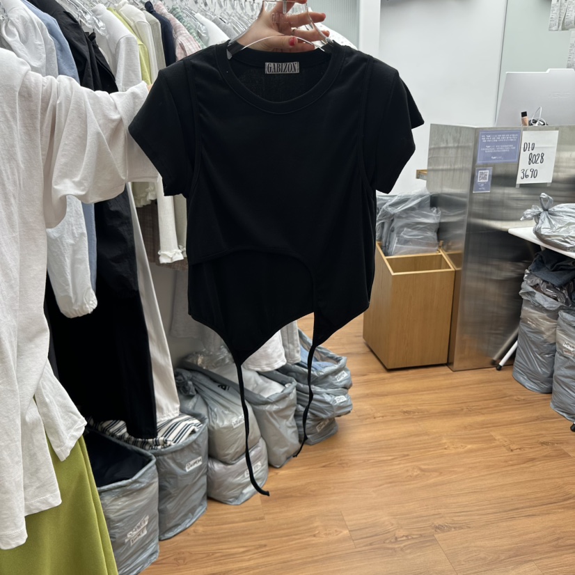 GABIZON東大門實拍女士新品真品推薦人氣時尚職業熱賣休閑T恤GABIZONT恤圖色4