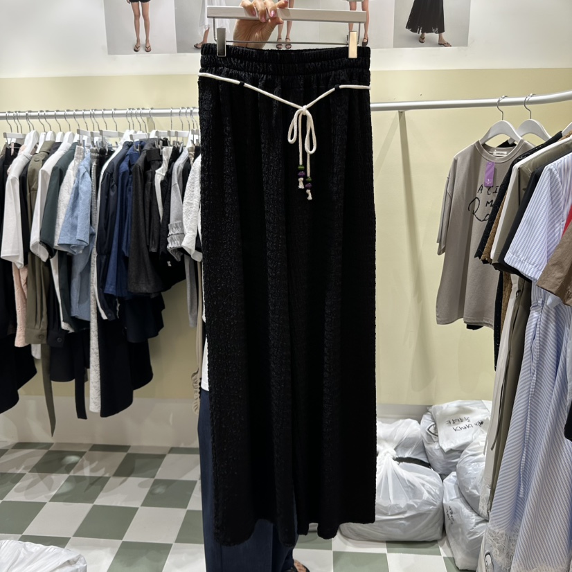 OREUM韓國代購女裝新品職業休閑推薦25春夏熱賣時尚人氣休閑褲OihEum休閑褲圖色2