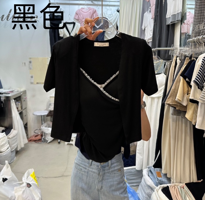BILLION-L東大門直郵女裝新款休閑時尚職業熱賣套裝兩件套BILLION-L套裝圖色2