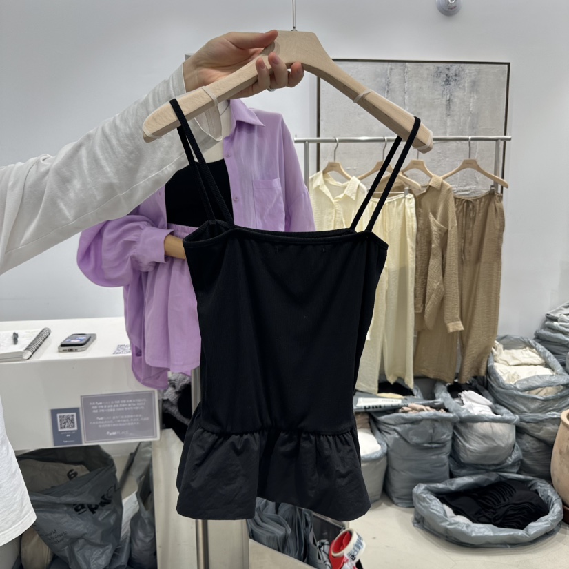HONG.U韓國代購女裝新款熱賣推薦職業時尚休閑真品吊帶背心HONG.U吊帶/背心