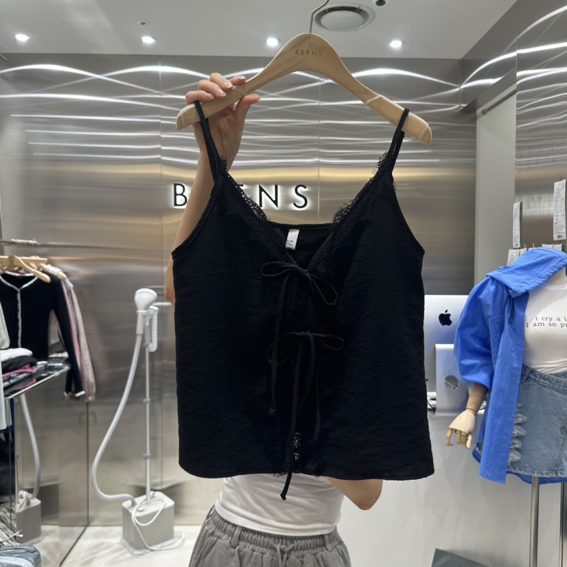 BEENS韓國直郵女士新品職業人氣時尚25春夏熱賣真品吊帶背心BEENS吊帶/背心圖色3