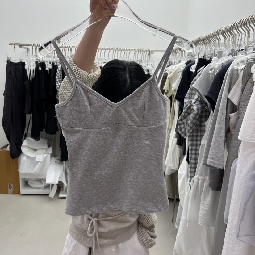 PADO東大門代購女裝新品25春夏職業時尚休閑推薦吊帶背心羊絨PADO吊帶/背心圖色5