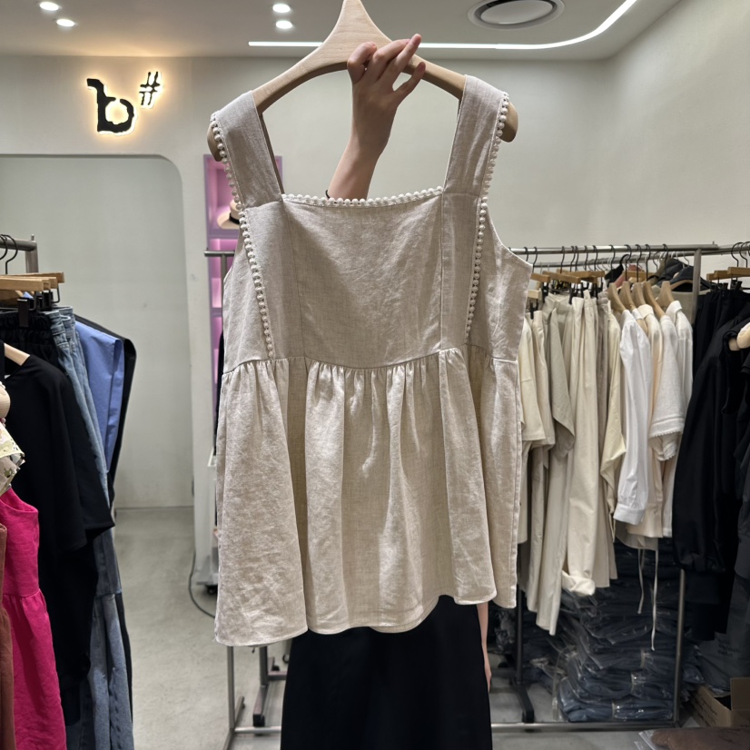 BISHOP東大門直郵女裝新款人氣熱賣25春夏職業真品吊帶背心b#/BISHOP吊帶/背心