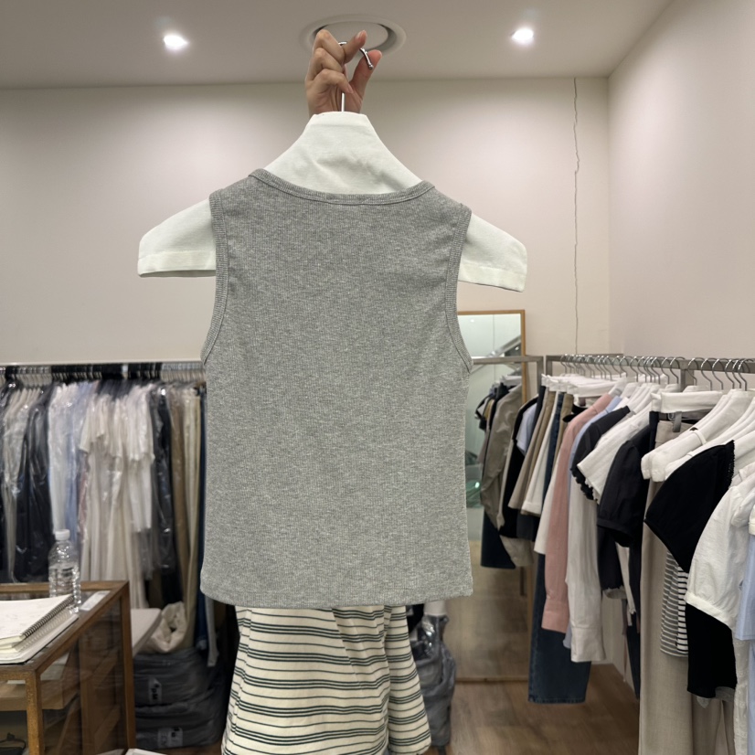 AGO東大門實拍女士新品25春夏熱賣職業時尚人氣真品吊帶背心AGO吊帶/背心