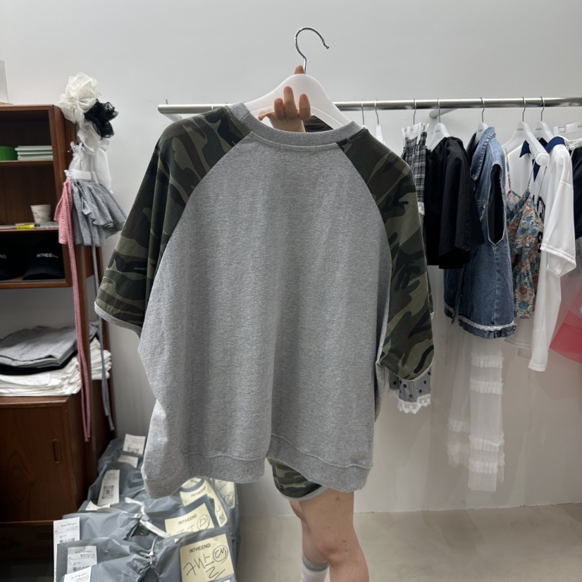 INTHEEND韓國代購女裝新品推薦熱賣真品職業時尚人氣休閑T恤INTHEENDT恤