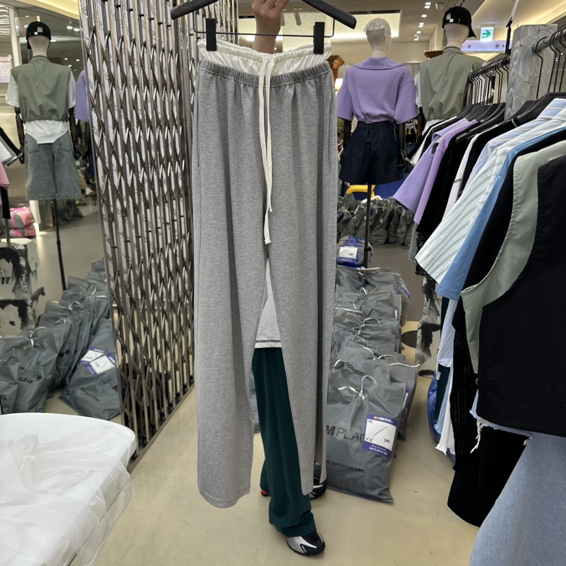 5K東大門代購女裝新品人氣25春夏推薦職業休閑真品時尚休閑褲5K休閑褲圖色2