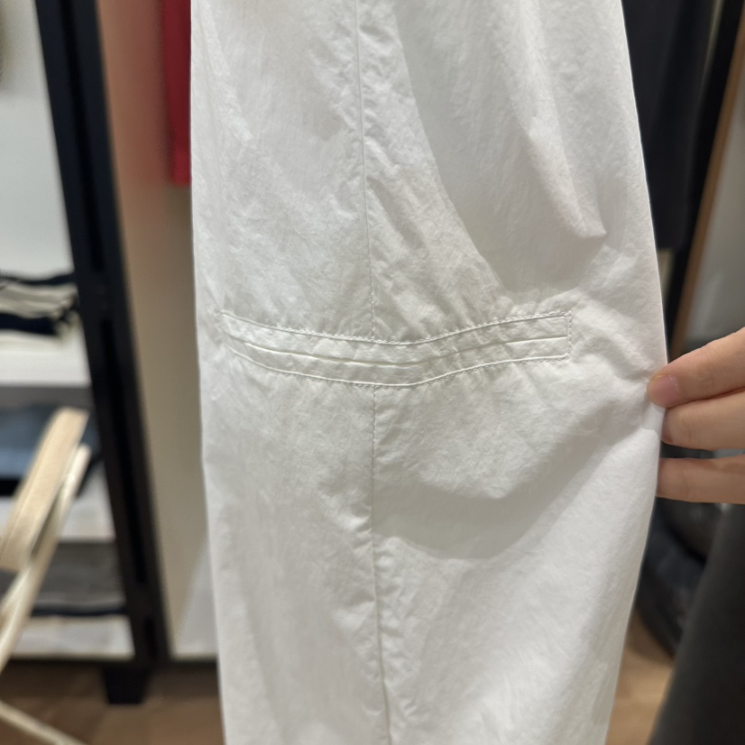 MUYBIEN東大門實拍女裝新品25春夏休閑熱賣職業推薦休閑褲尼龍MUYBIEN休閑褲