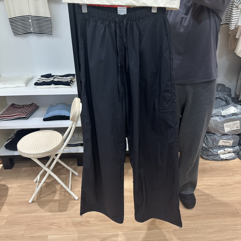 MUYBIEN東大門實拍女裝新品25春夏休閑熱賣職業推薦休閑褲尼龍MUYBIEN休閑褲圖色3