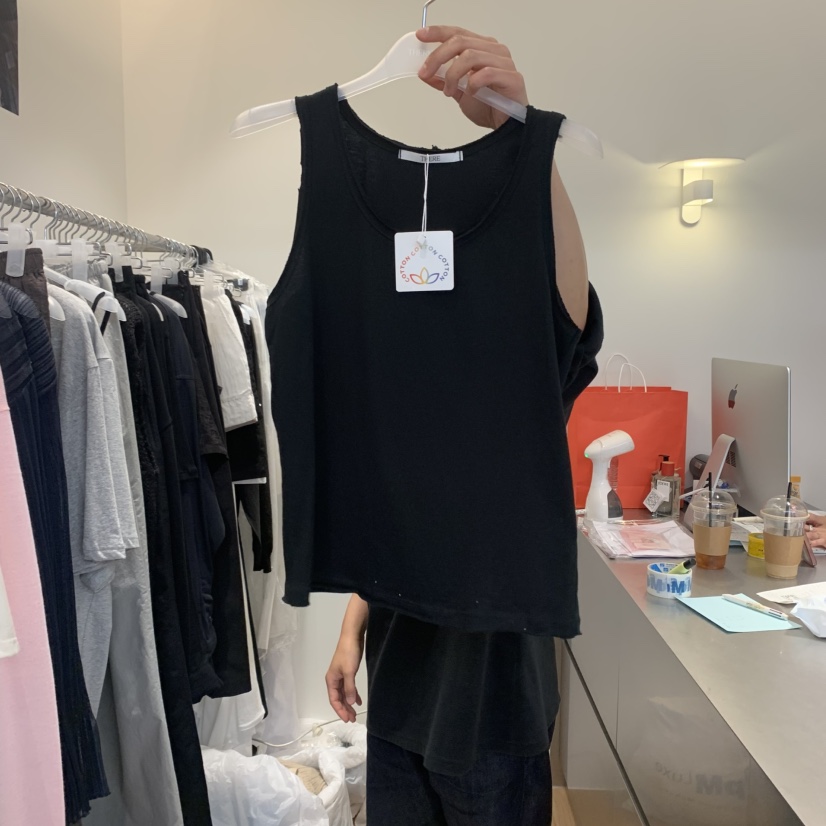 THERE東大門代購女士新款時尚休閑熱賣推薦人氣吊帶背心復古THERE吊帶/背心圖色4