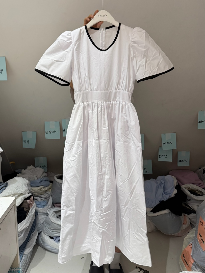 BELITA-L韓國直郵女裝新款推薦人氣25春夏休閑真品時尚連衣裙BELITA-L連衣裙