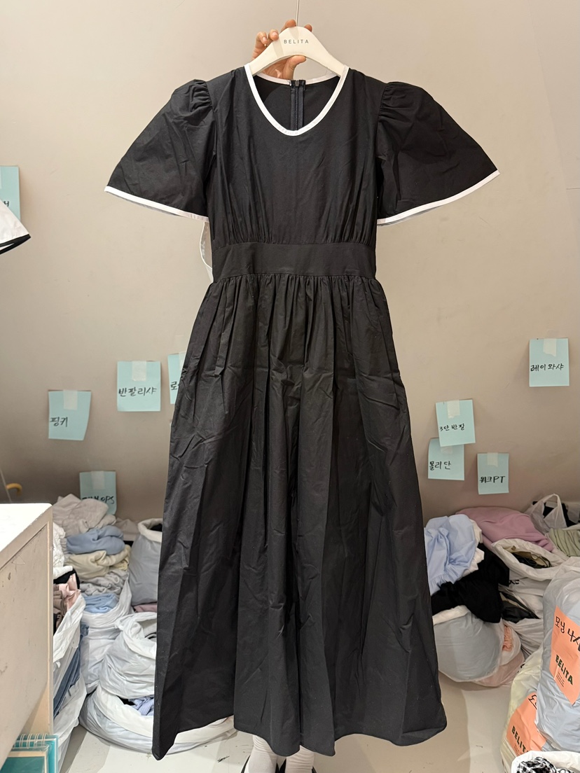 BELITA-L韓國直郵女裝新款推薦人氣25春夏休閑真品時尚連衣裙BELITA-L連衣裙圖色2