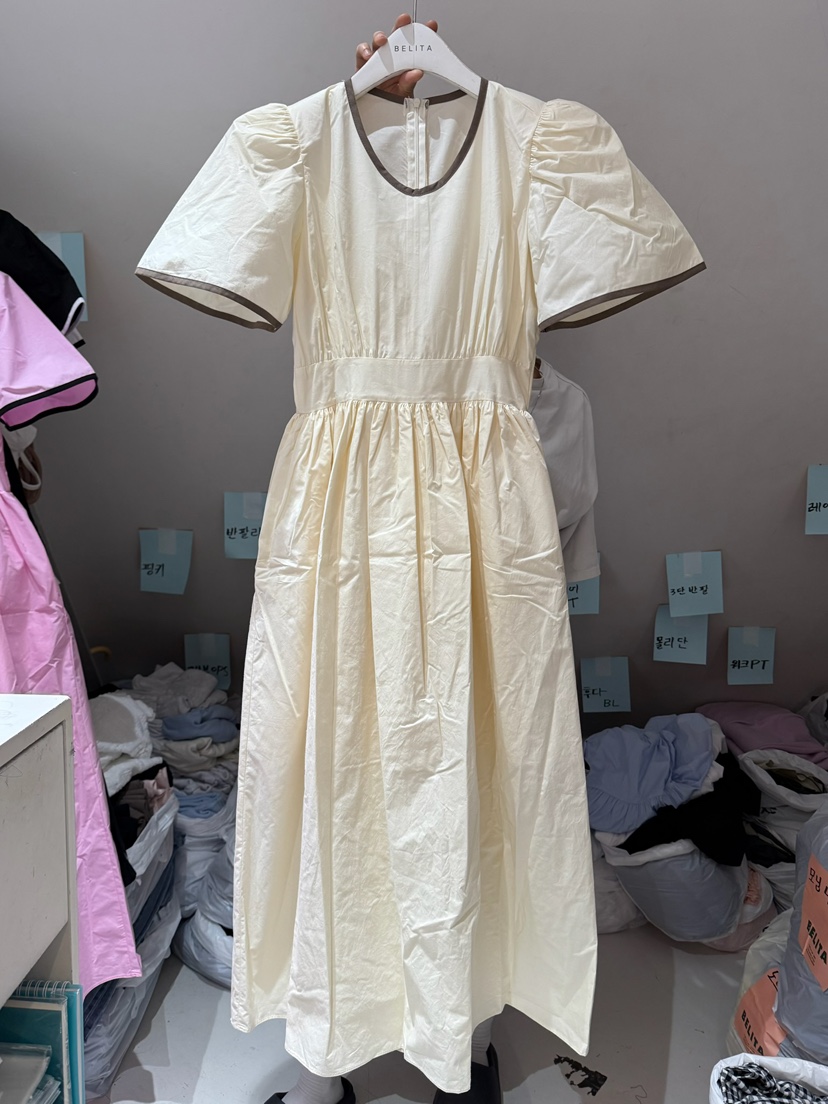 BELITA-L韓國直郵女裝新款推薦人氣25春夏休閑真品時尚連衣裙BELITA-L連衣裙圖色4