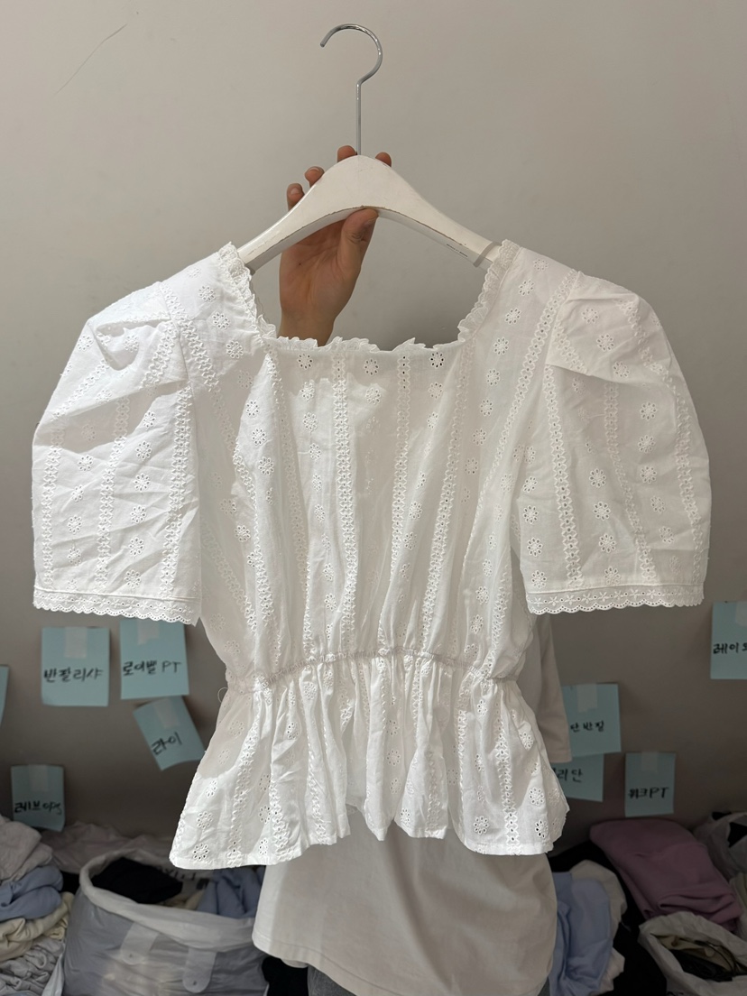 BELITA-L東大門實拍女裝新品職業真品人氣休閑25春夏襯衫蕾絲衫BELITA-L襯衫/蕾絲衫