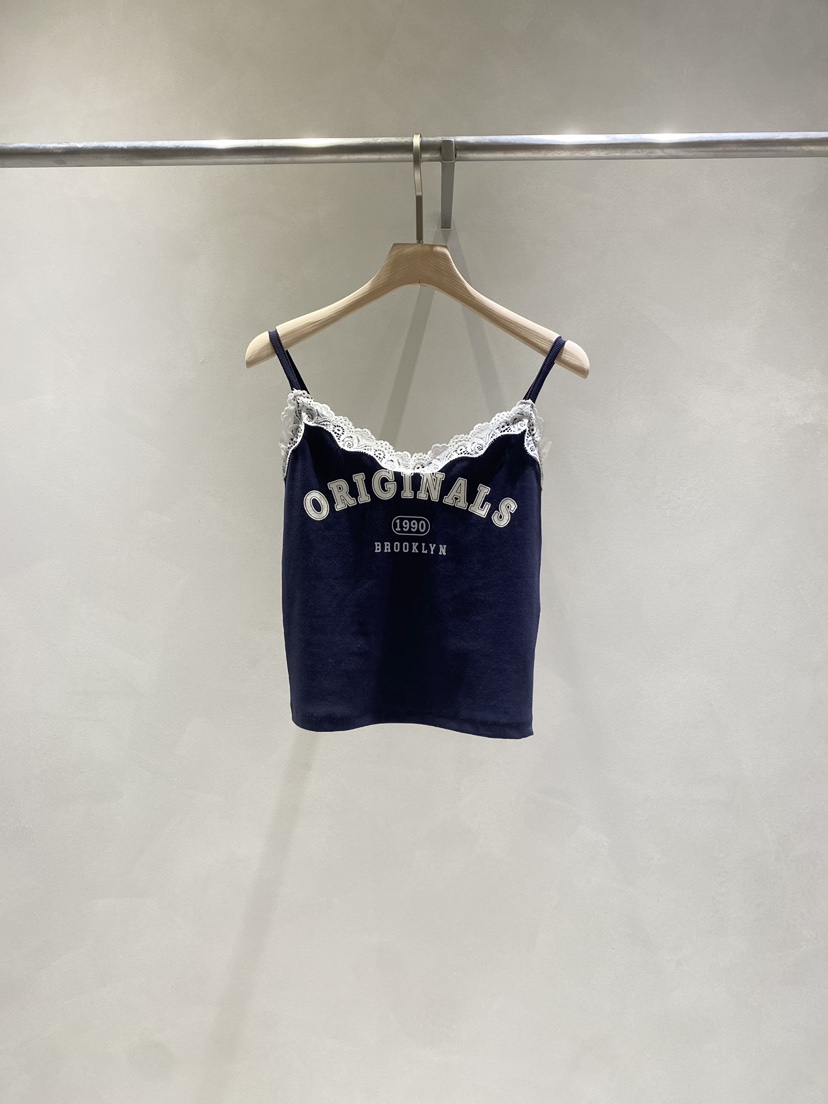 TOO HOT東大門直郵女士新款休閑時尚推薦職業吊帶背心蕾絲TOO HOT吊帶/背心圖色2