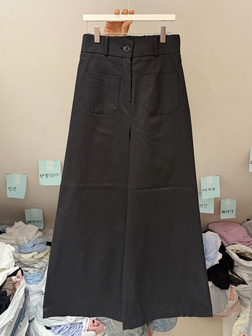 BELITA-L東大門直郵女士新款時尚人氣真品職業25春夏休閑褲口袋BELITA-L休閑褲圖色4