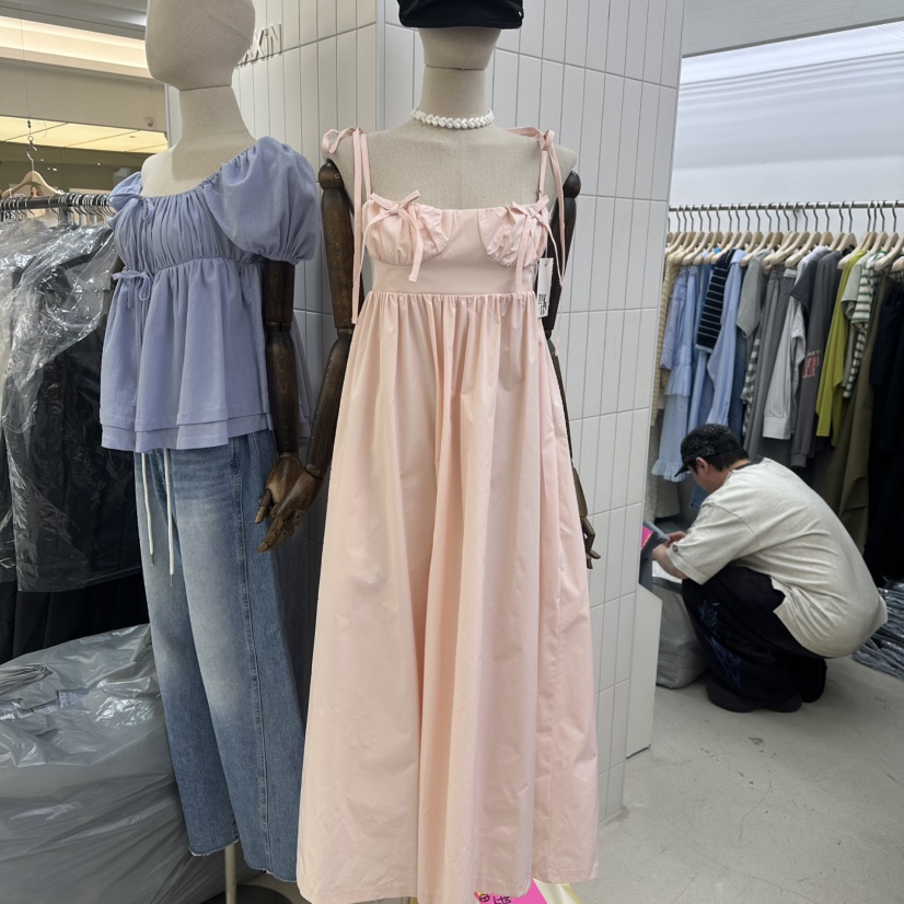 MIXXIN東大門代購女裝新款休閑25春夏時尚熱賣職業真品連衣裙MIXXIN連衣裙圖色3